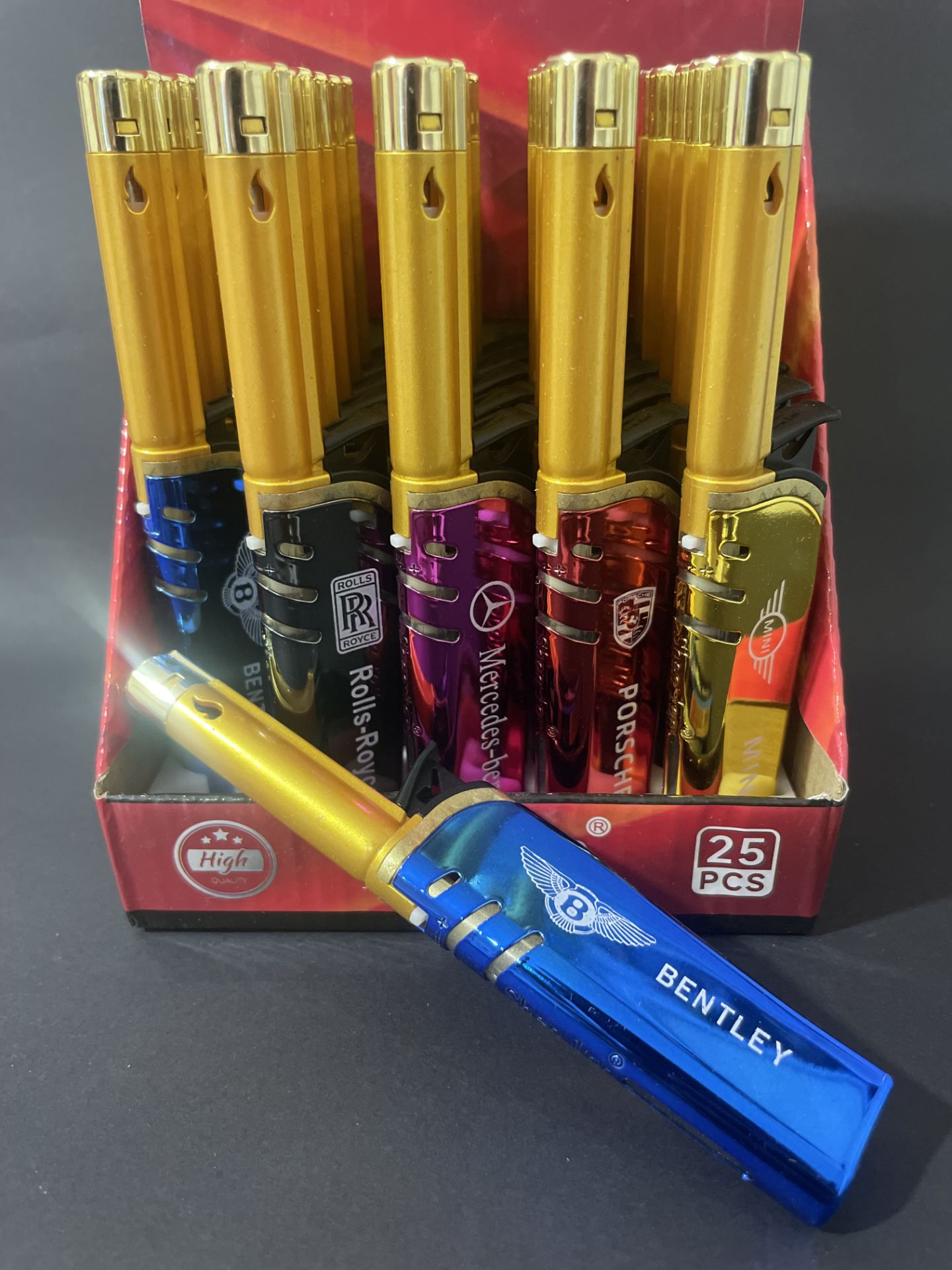فندک آشپزخانه کروم F88 بسته 25 عددی (135000 تومان)