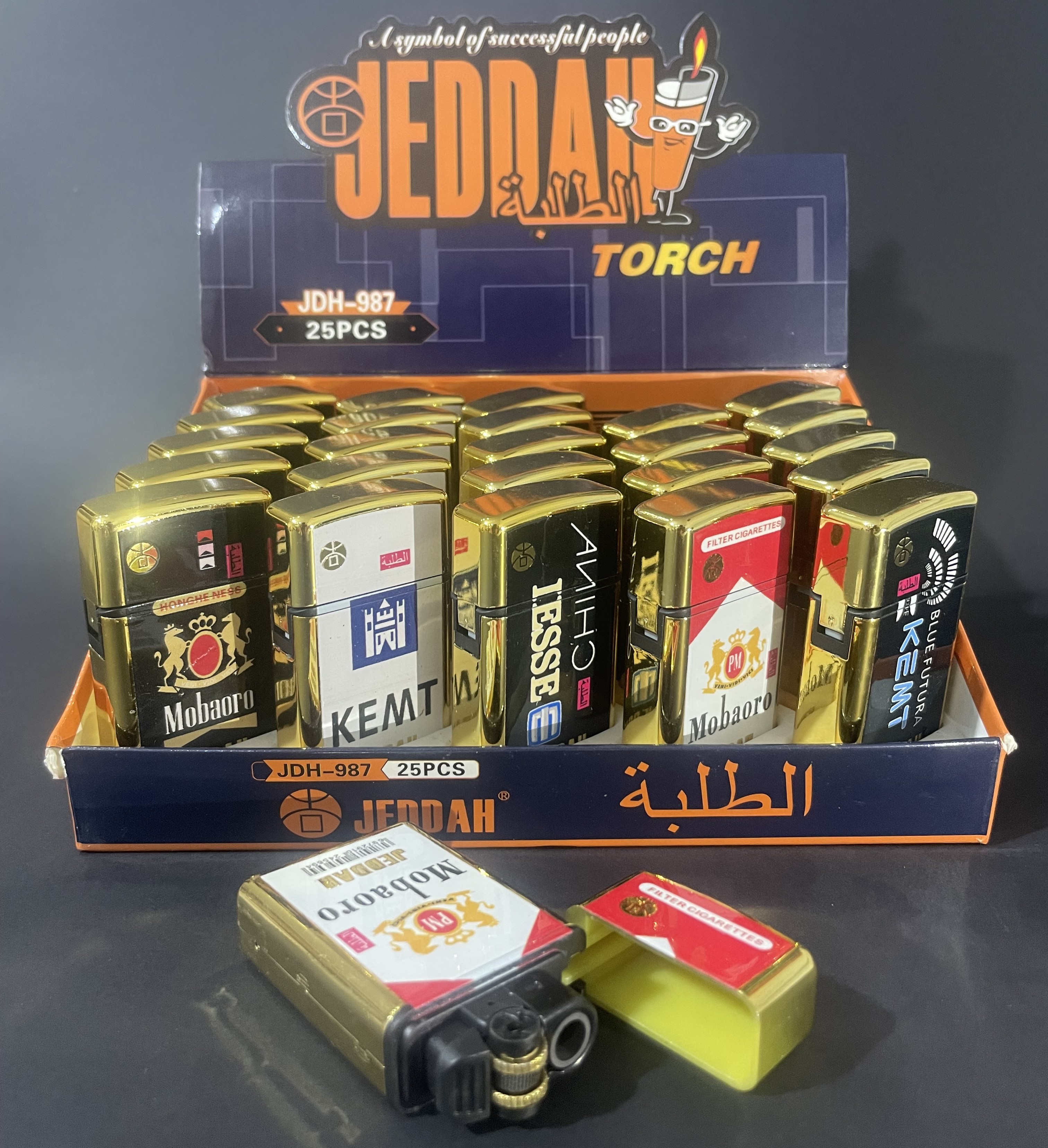 فندک سنگی اتمی بسته 25 عددی (215000 تومان)